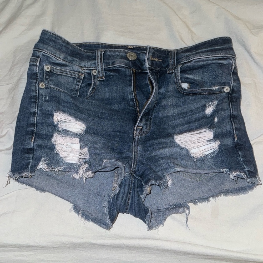 jean shorts from American eagle.